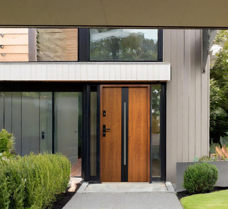 Zalety drzwi stalowych z szybą